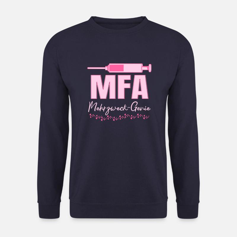 MFA Multi-Purpose Genius Medical Assistant - Unisex Sweatshirt - navy