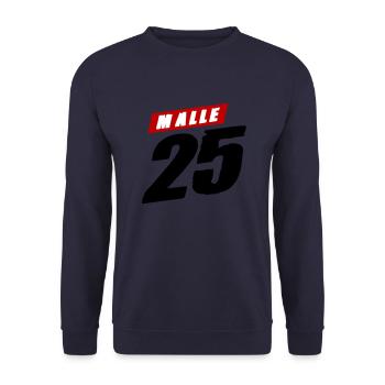 Malle 2025 Trikot - Unisex Pullover - Navy - Vorne - Alina (178cm) & Michal (187cm)