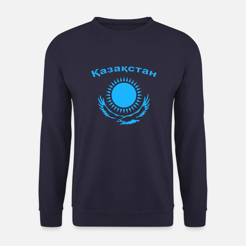 Kasachstan 1-farbig - Unisex Pullover - Navy