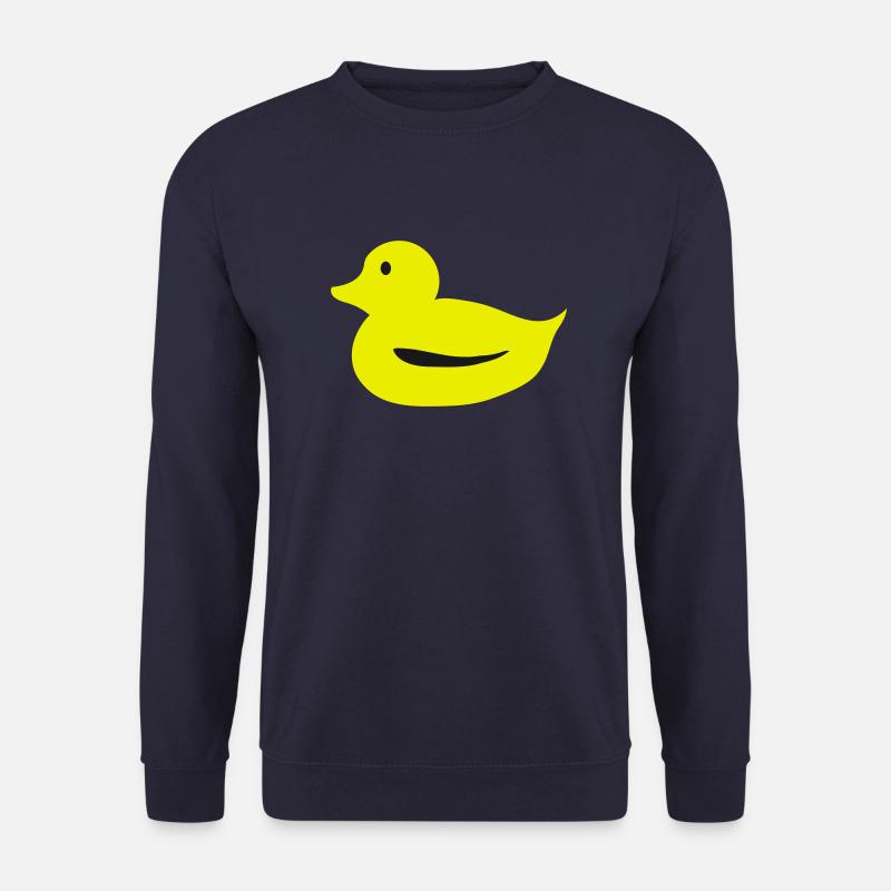 Badeente Ente Quietsche Entchen - Unisex Pullover - Navy