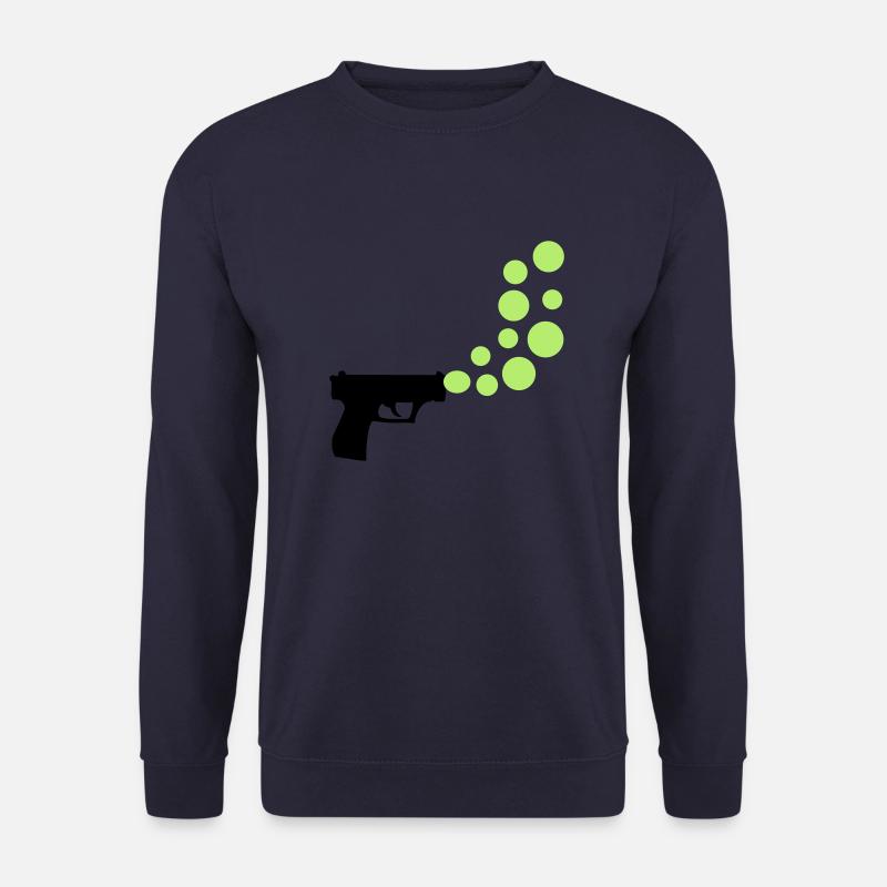 bubble gun - Unisex Sweatshirt - navy