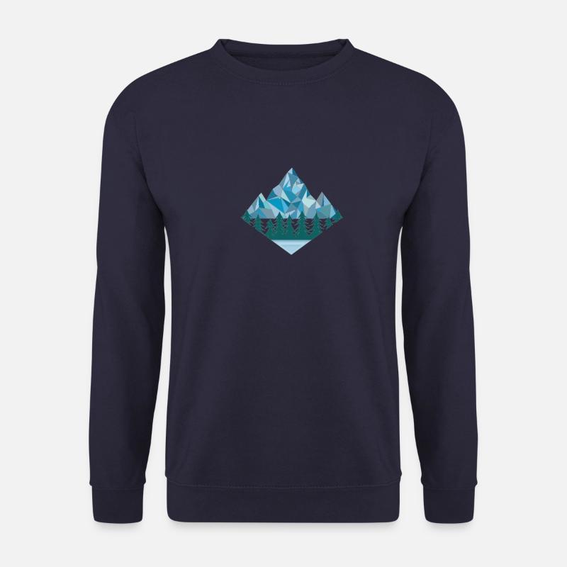 Berge - Unisex Pullover - Navy