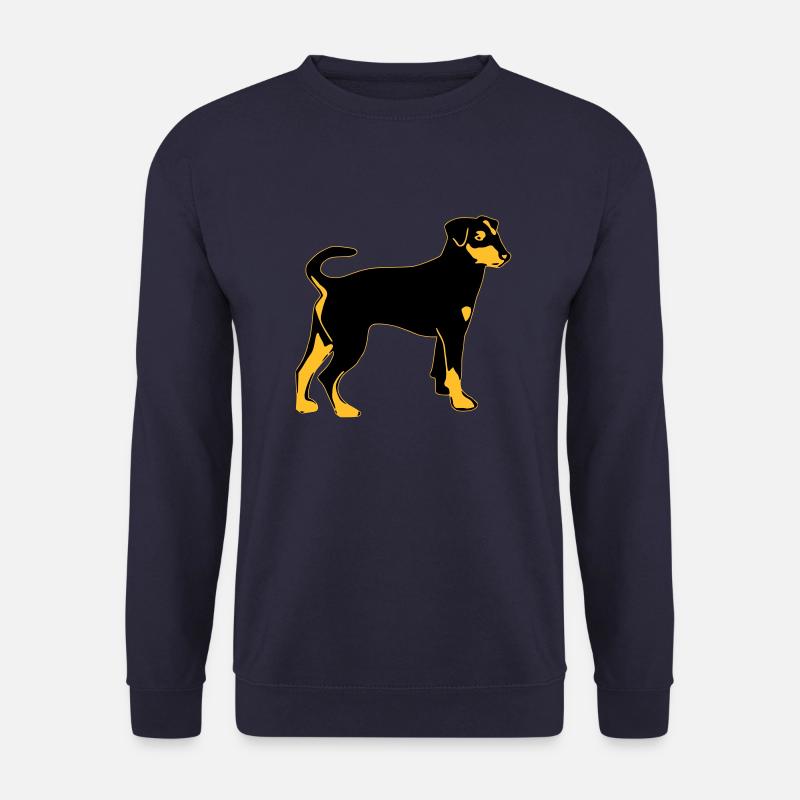 pinscher hund - Unisex Pullover - Navy