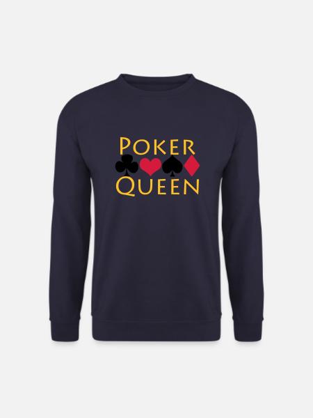 Poker Queen - Poker Königin - Unisex Pullover - Navy