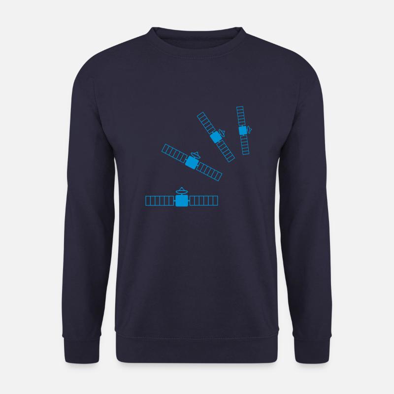 satellites - Unisex Pullover - Navy