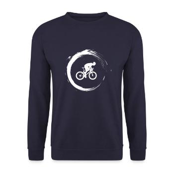 Rennrad - Unisex Pullover - Navy - Vorne - Alina (178cm) & Michal (187cm)