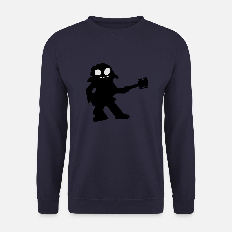 bass gitarrist - Unisex Pullover - Navy