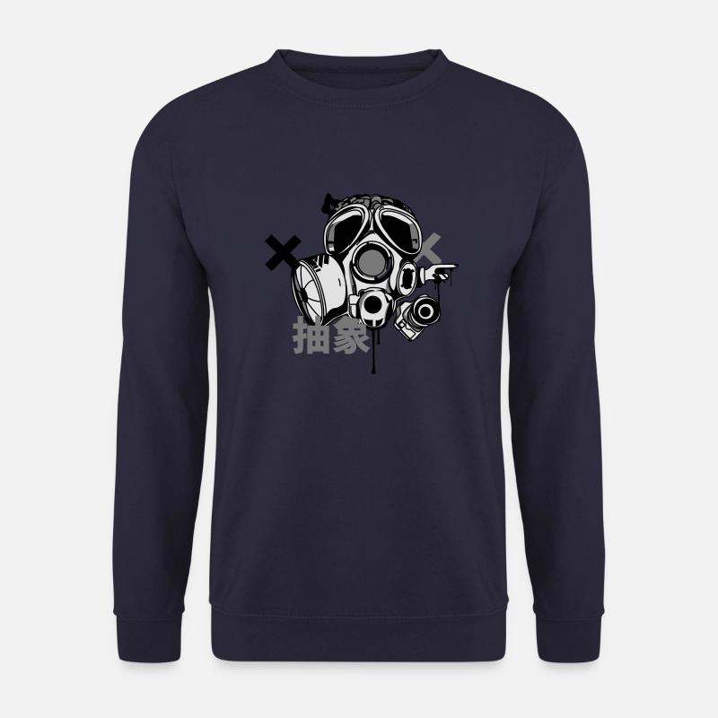 gasmask - Unisex Pullover - Navy