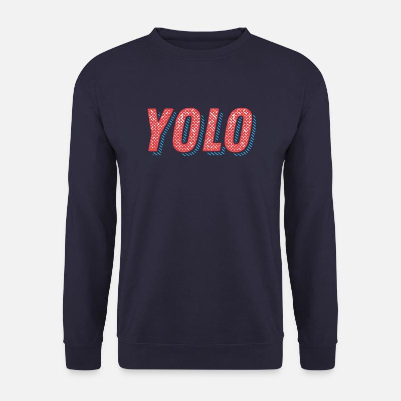 Yolo - Unisex Pullover - Navy