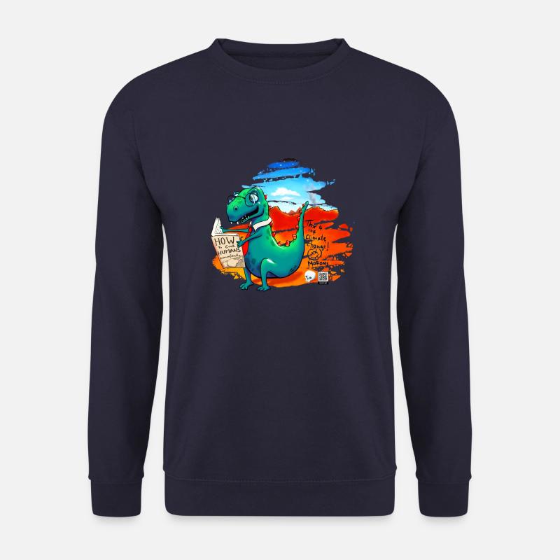 Autodidaktolosaurus - Unisex Pullover - Navy