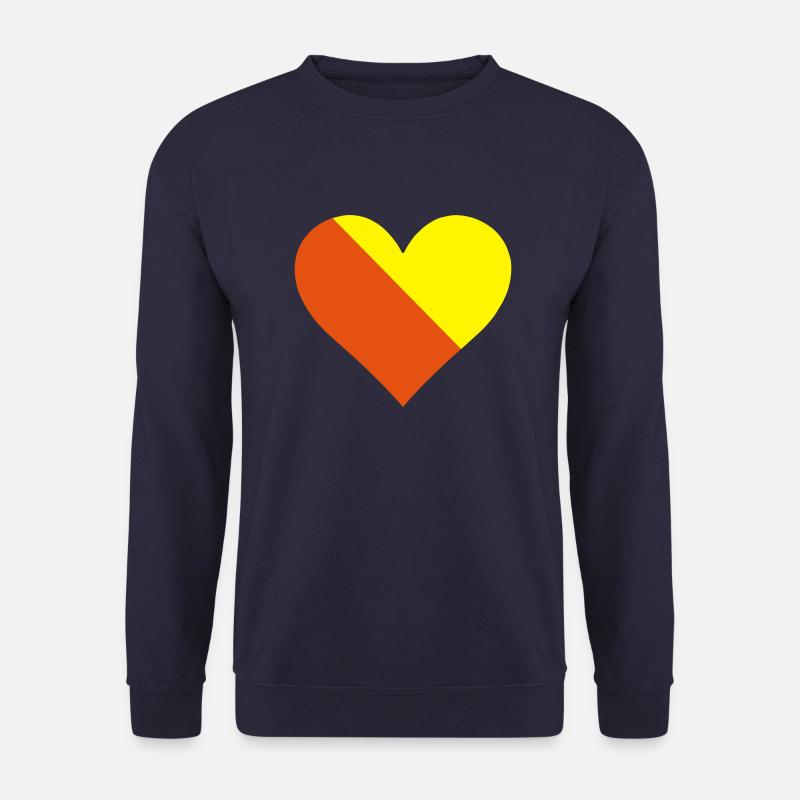 LENS Herz - Unisex Pullover - Navy