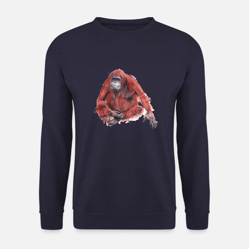 Orangutan - Unisex Pullover - Navy
