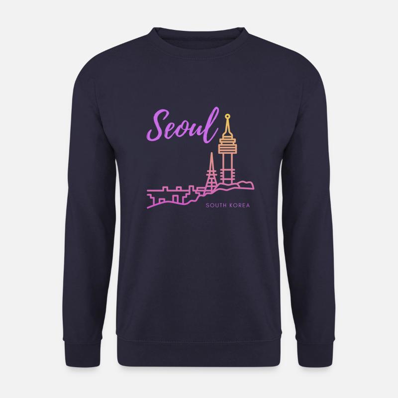 Seoul - Unisex Pullover - Navy