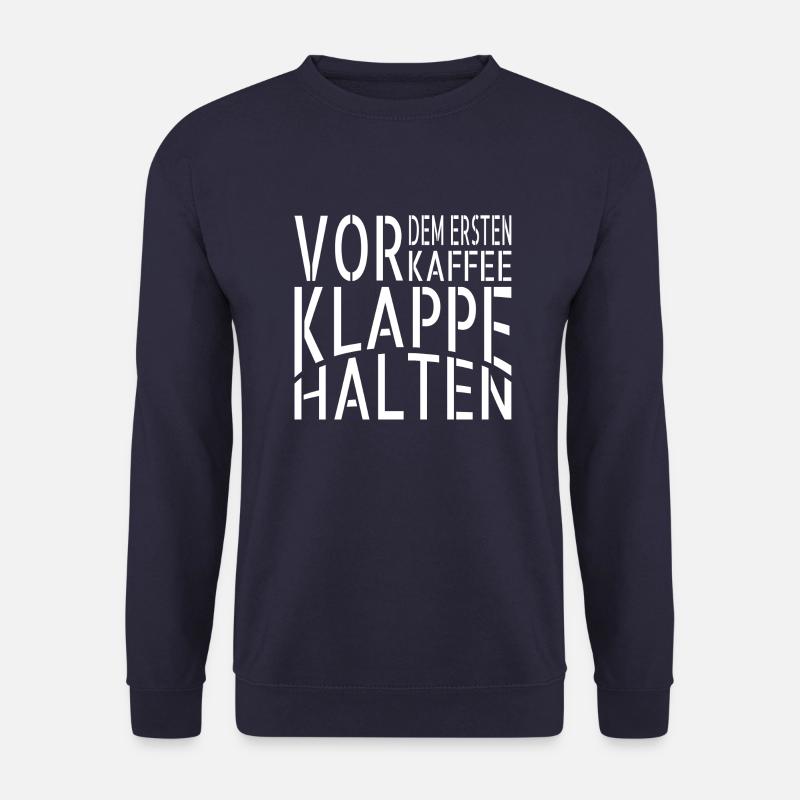 kaffeeliebhaber geschenk lieben bürohumor baristia - Unisex Pullover - Navy