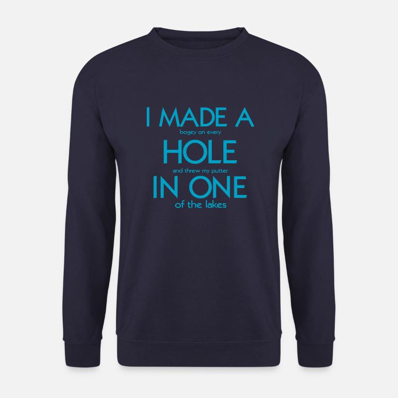 golf sport - Unisex Pullover - Navy