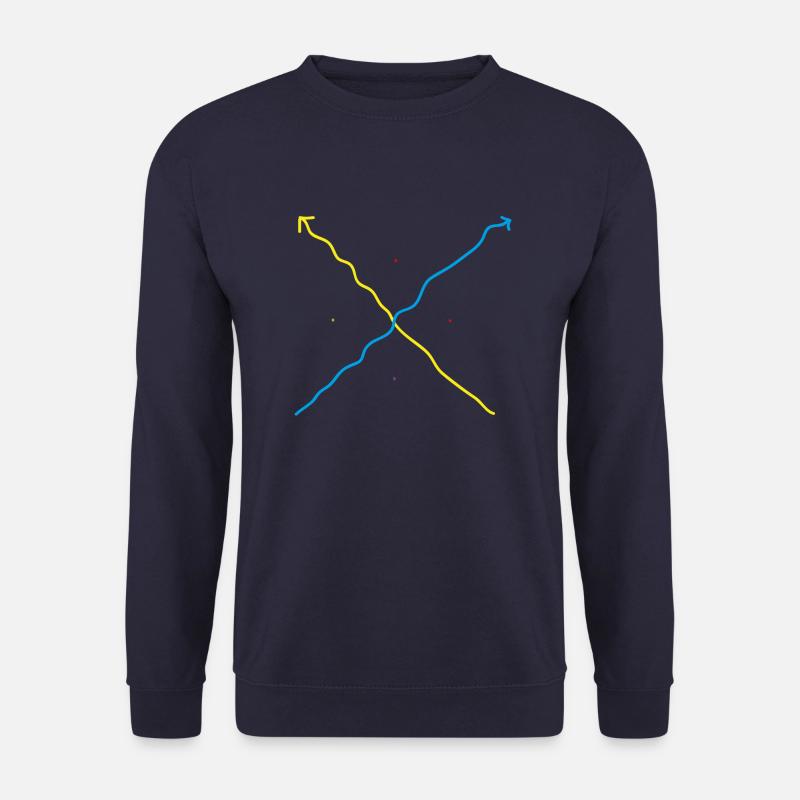 pfeile - bunt - Unisex Pullover - Navy