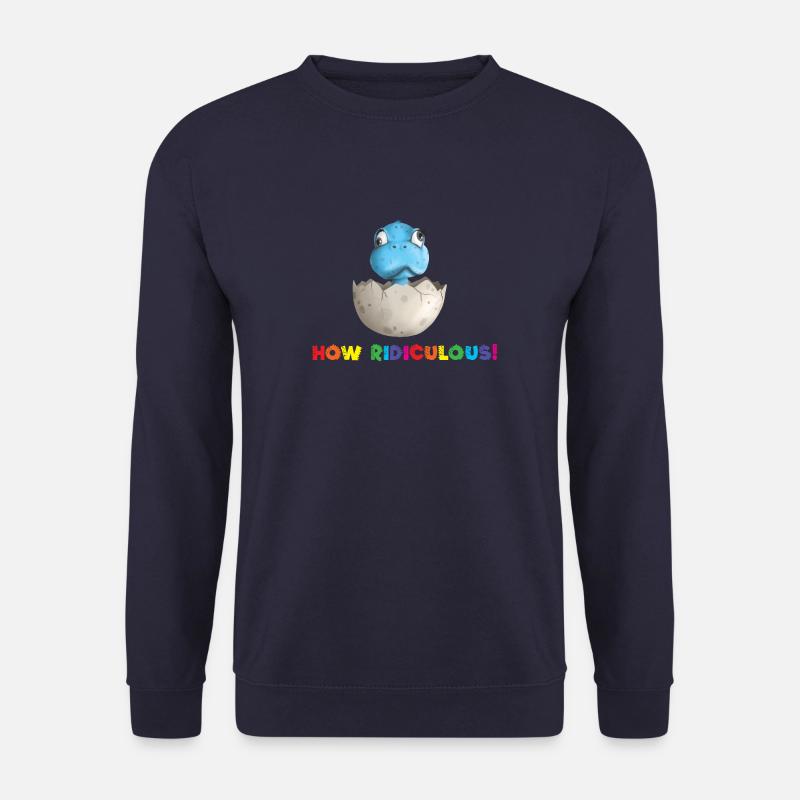 how ridiculous, comme c'est ridicule - Sweat-shirt Unisexe - marine