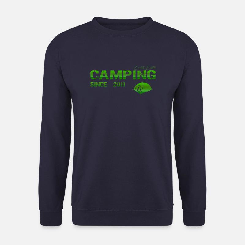 Camping 2011 Geschenk - Unisex Pullover - Navy