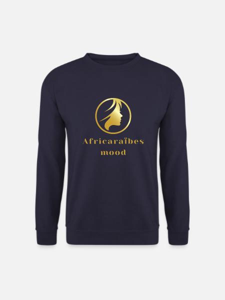 AFRICARAIBES MOOD - Sweat-shirt Unisexe - marine