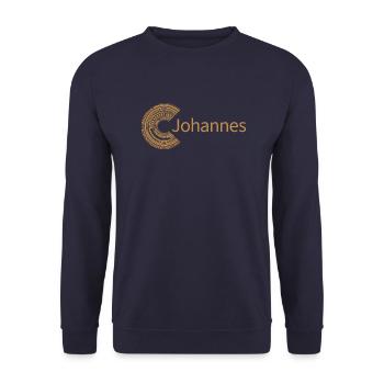 Pour John - Sweat-shirt Unisexe - marine - Devant - Alina (178cm) & Michal (187cm)