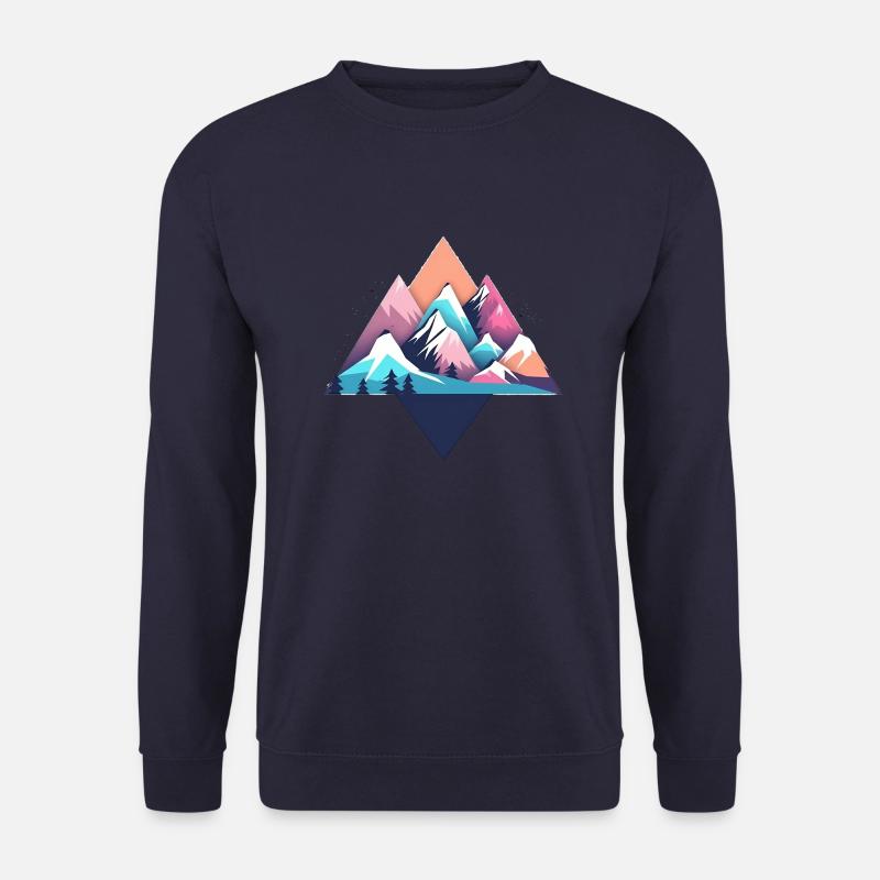 Berge - Unisex Pullover - Navy