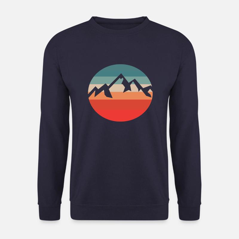 Berg Berge - Unisex Pullover - Navy