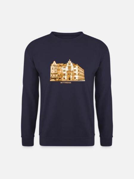 Mittweida Rathaus Hochschulstadt Sachsen - Unisex Pullover - Navy
