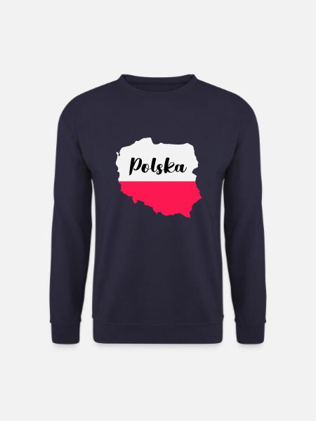 Poland Polska - Unisex Sweatshirt - navy
