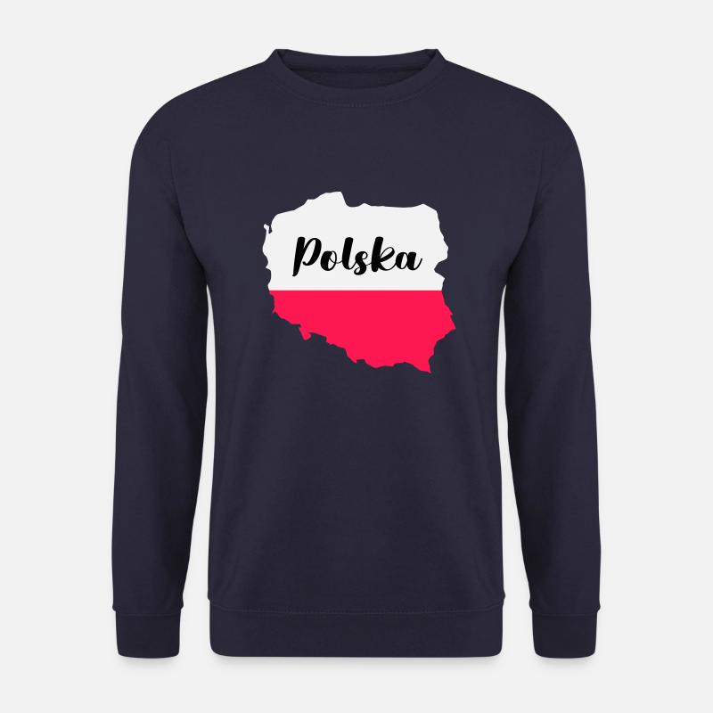 polen polska - Unisex Pullover - Navy