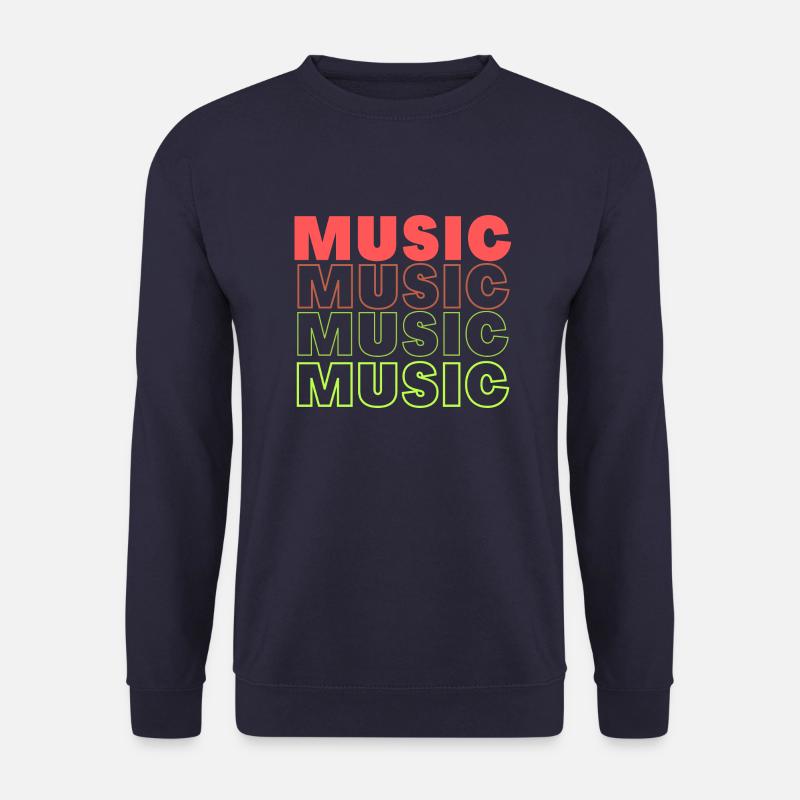Ich liebe Musik - Unisex Pullover - Navy