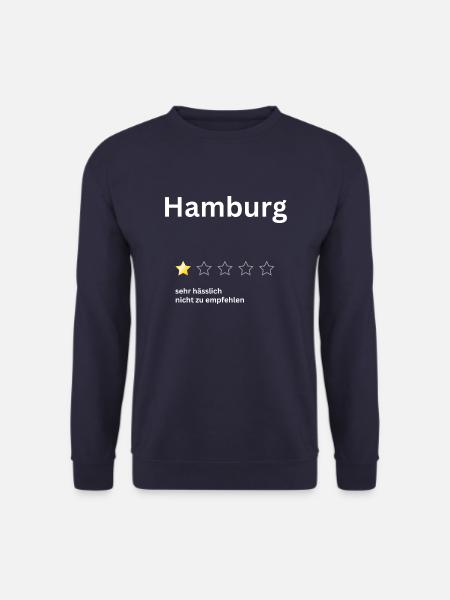 Hamburg 1star - Unisex Pullover - Navy