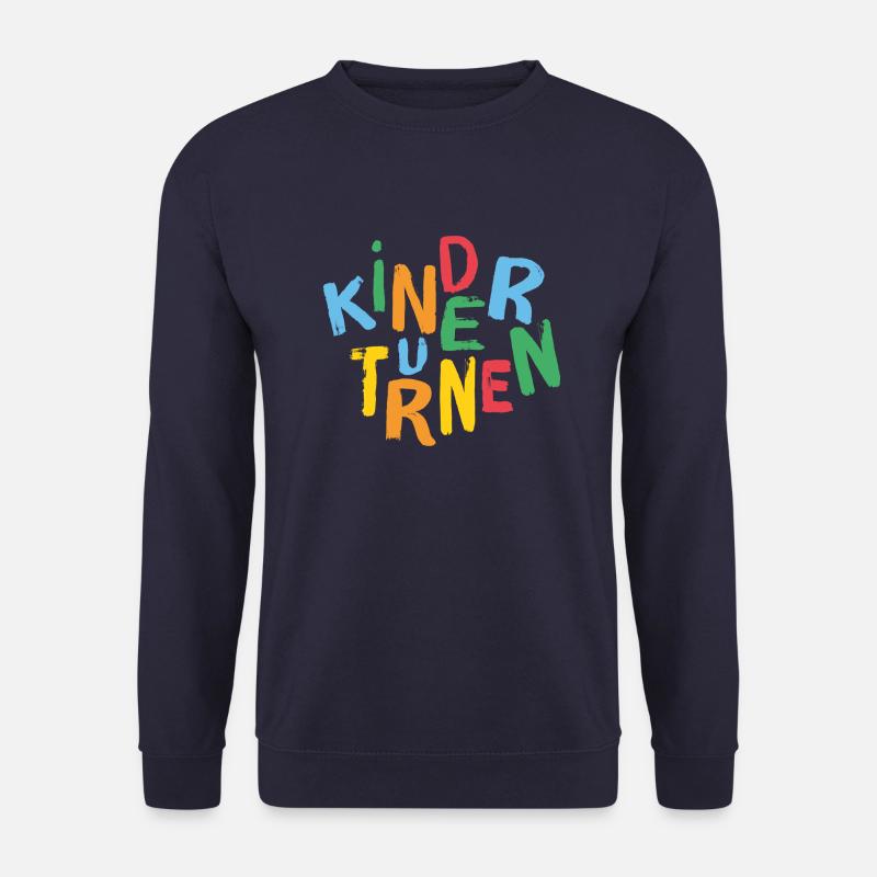 Kinderturnen - Unisex Pullover - Navy