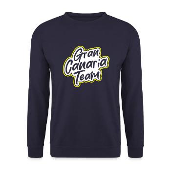 Gran Canaria Team - Unisex Sweatshirt - navy - Front - Alina (178cm) & Michal (187cm)