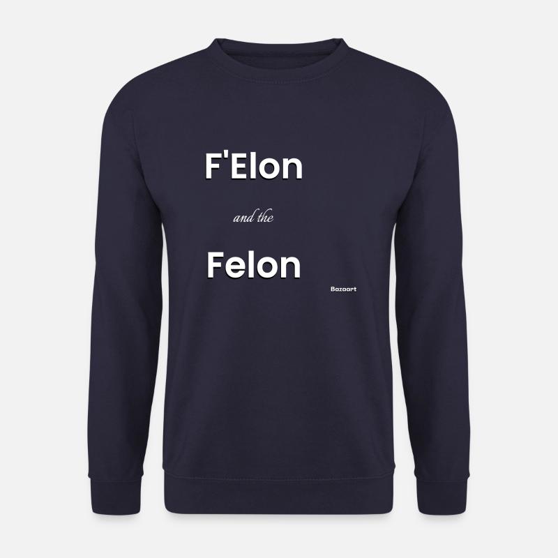 Der Verbrecher und der Verbrecher - Unisex Pullover - Navy