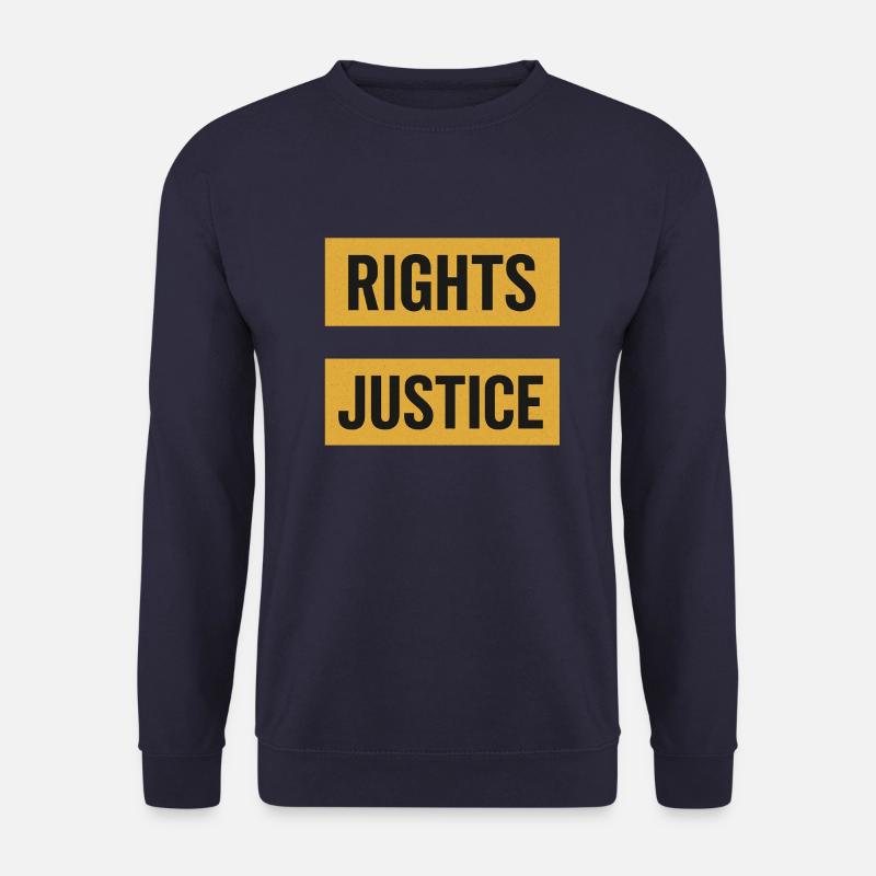 Equal Rights and Justice - Unisex Sweatshirt - navy