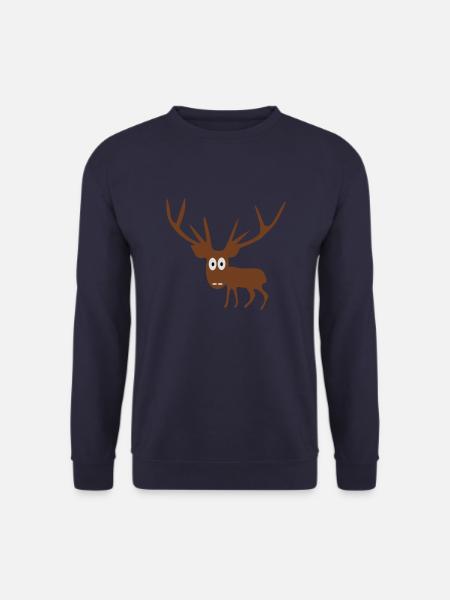 Hirsch - Unisex Pullover - Navy