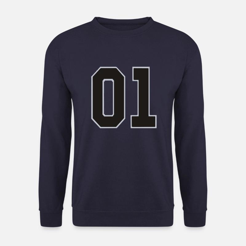 01 - Unisex Sweatshirt - navy
