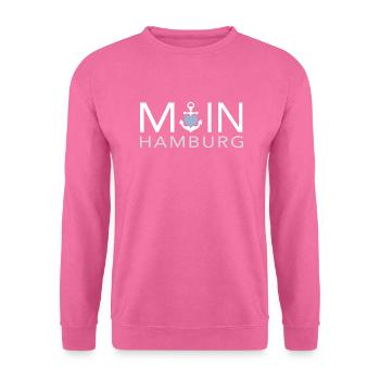 Moin Hamburg - Unisex Pullover - Pink - Vorne