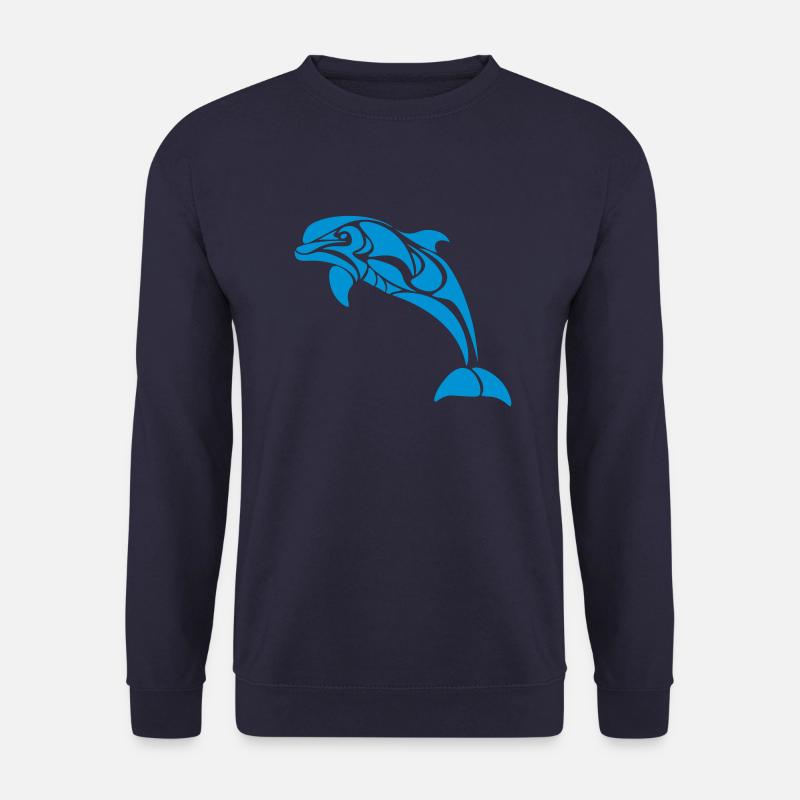 DElfin - Unisex Pullover - Navy