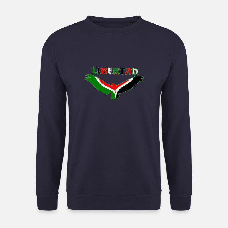 Adler von Palästina. - Unisex Pullover - Navy