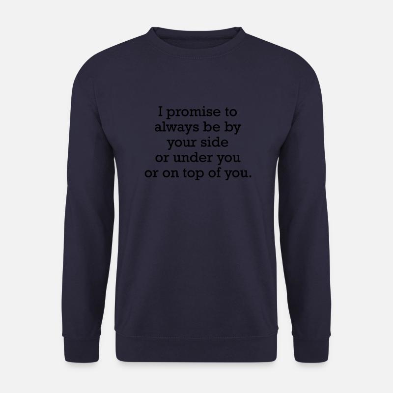 i promise - Unisex Sweatshirt - navy