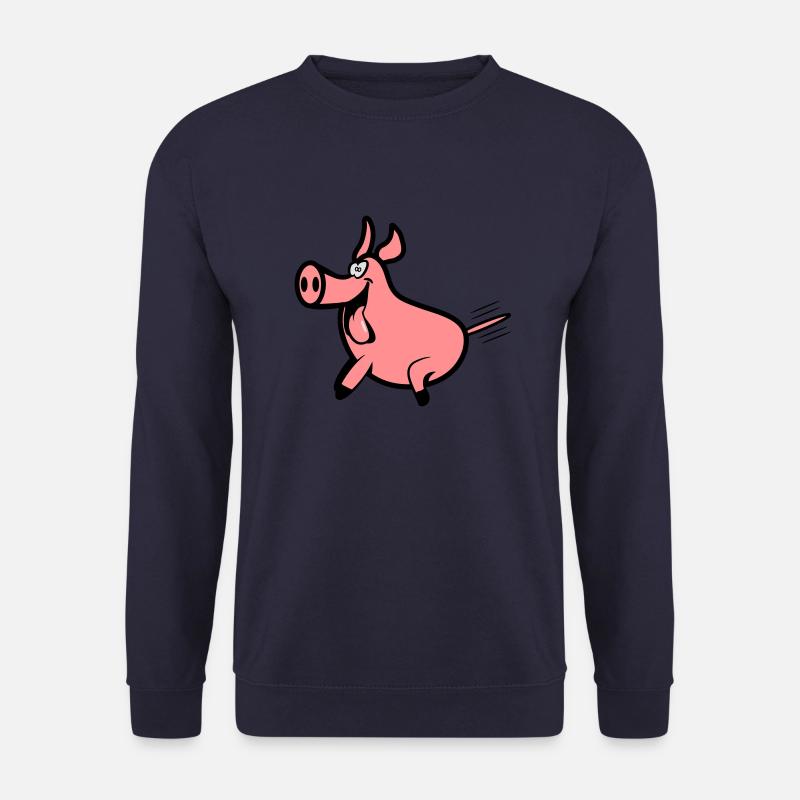 Schwein freude - Unisex Pullover - Navy
