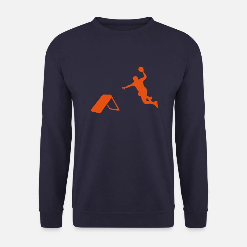 Tchoukball Silhouette Schatten - Unisex Pullover - Navy
