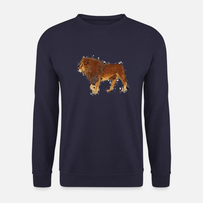 Löwe - Unisex Pullover - Navy