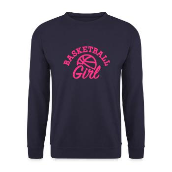 Basketball - Sweat-shirt Unisexe - marine - Devant - Alina (178cm) & Michal (187cm)