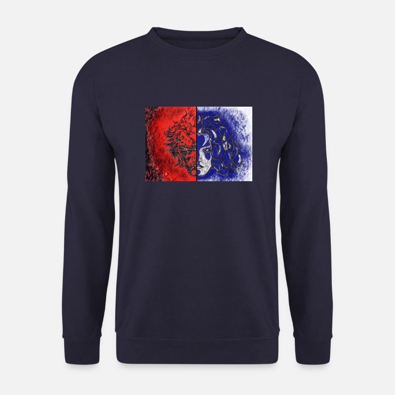 Chaos vs Harmony I - Unisex Sweatshirt - navy