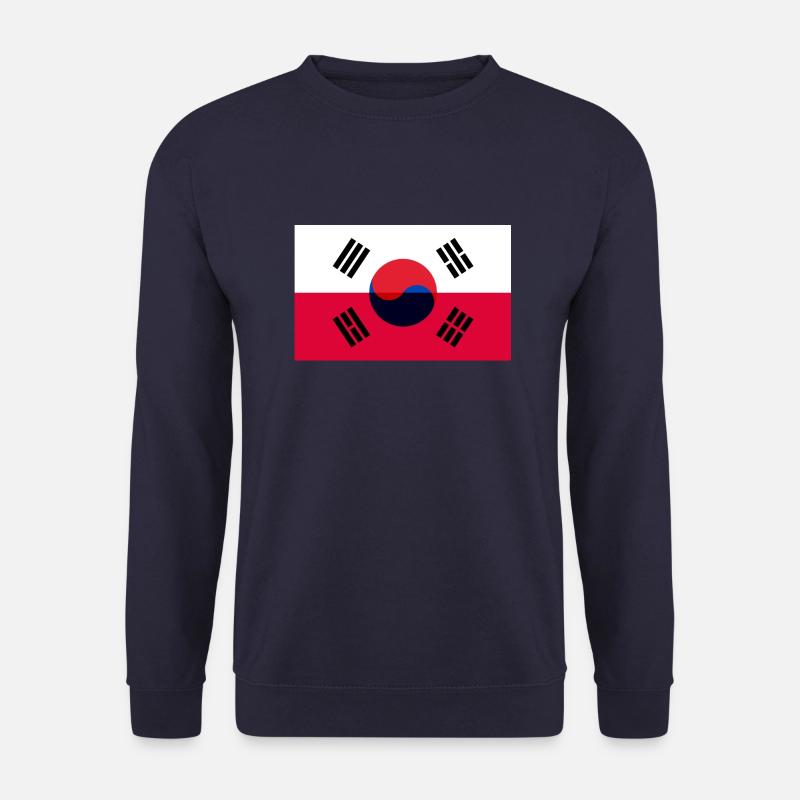 Polen Korea - Unisex Pullover - Navy