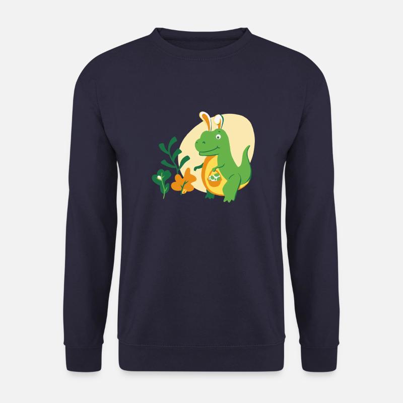 Easter Bunny T-Rex - Unisex Sweatshirt - navy