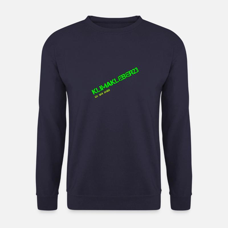 KLIMAKLEBER23 ich war dabei! - Unisex Pullover - Navy