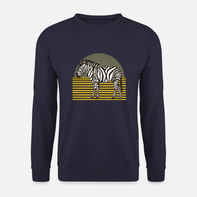 Zebra - Unisex Sweatshirt - navy